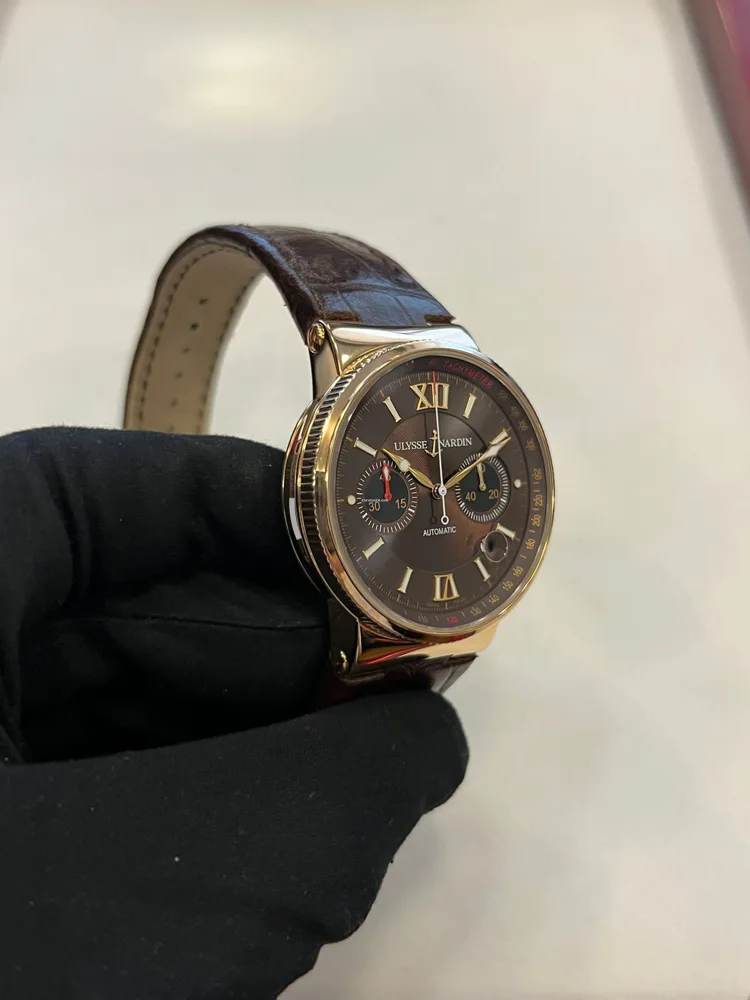 Ulysse Nardin Marine Chronograph 356-66-3/355